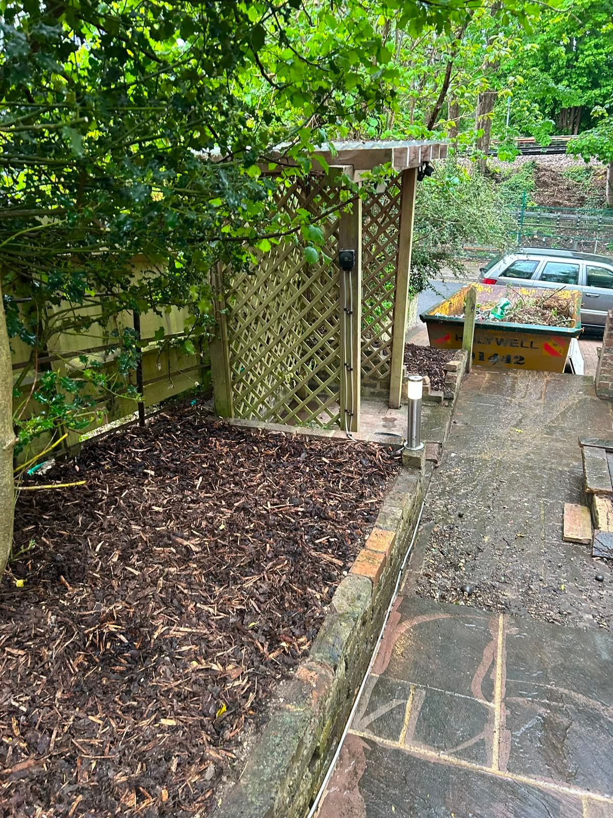 Gardening — after