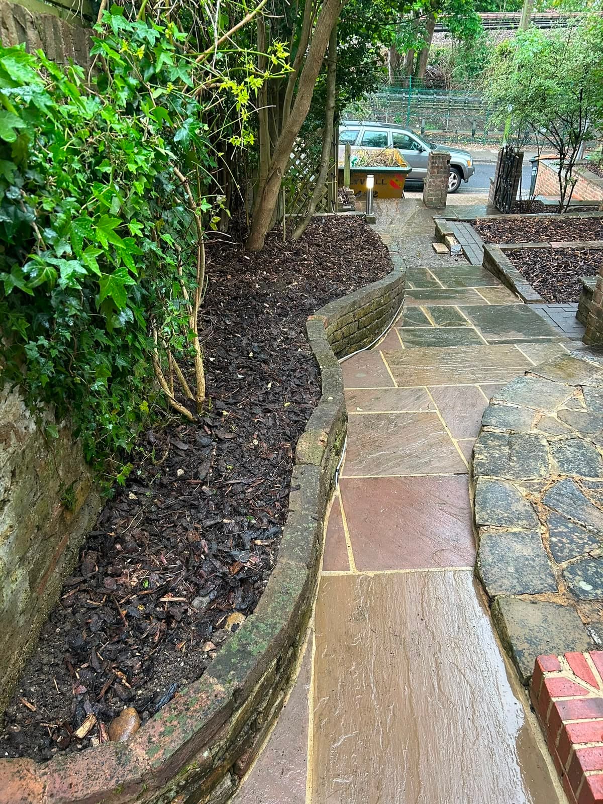 Gardening — after