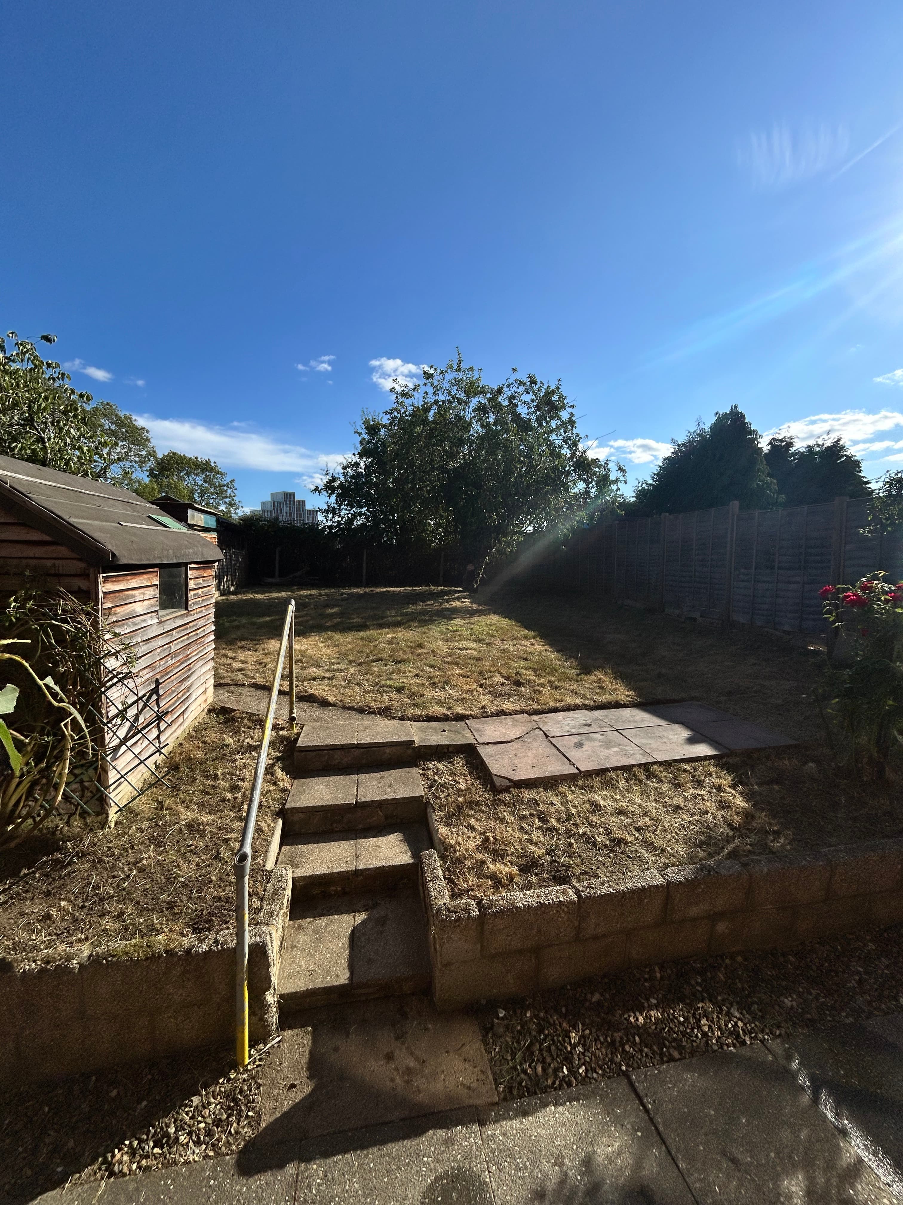 Gardening — after