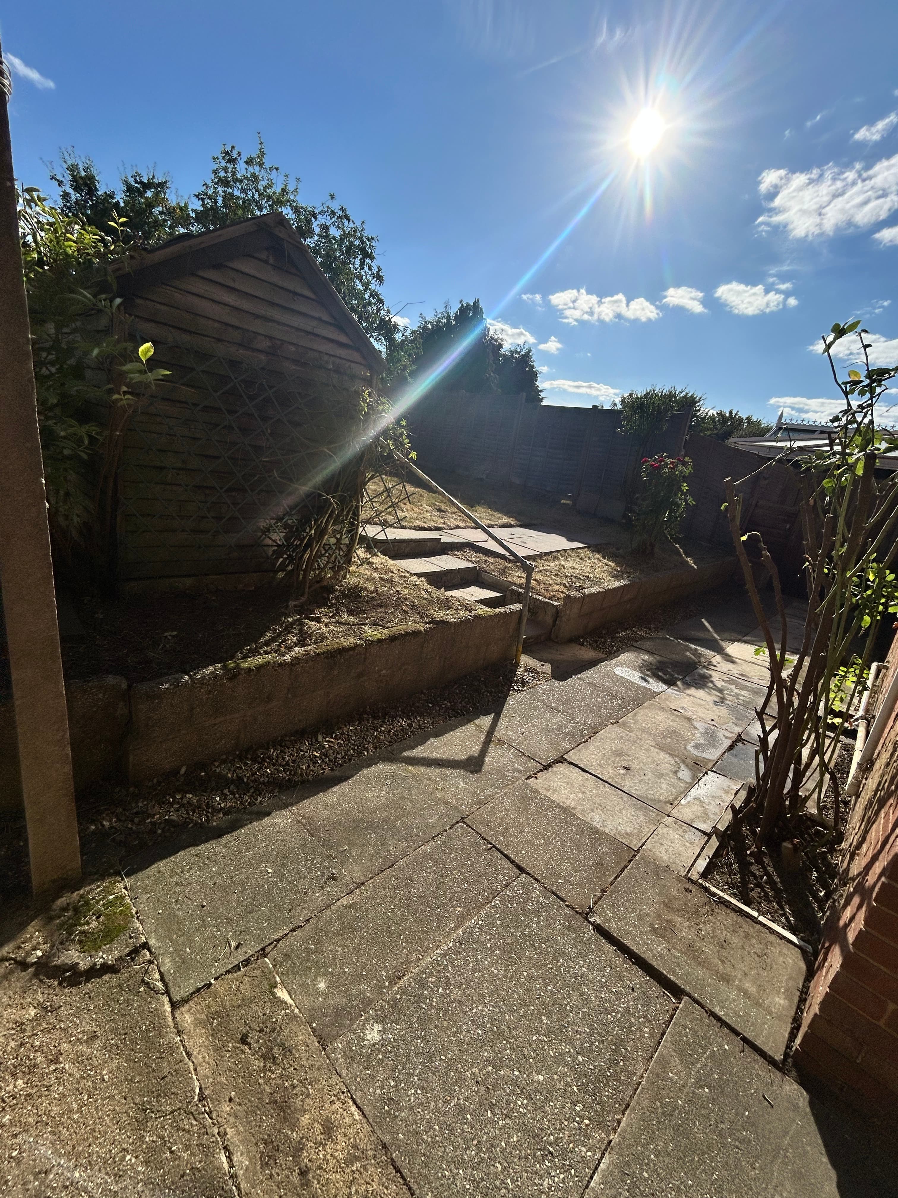 Gardening — after