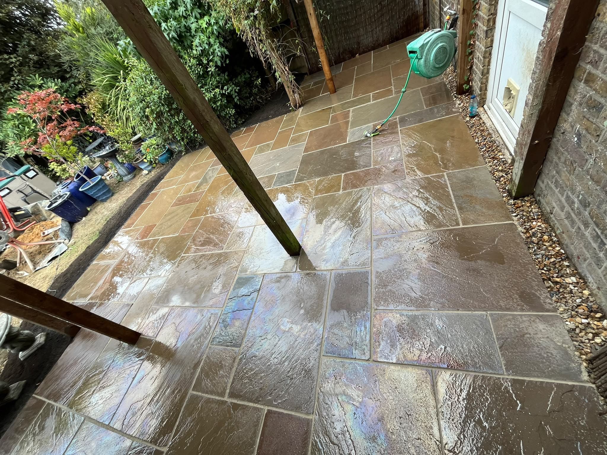 Gardening — after